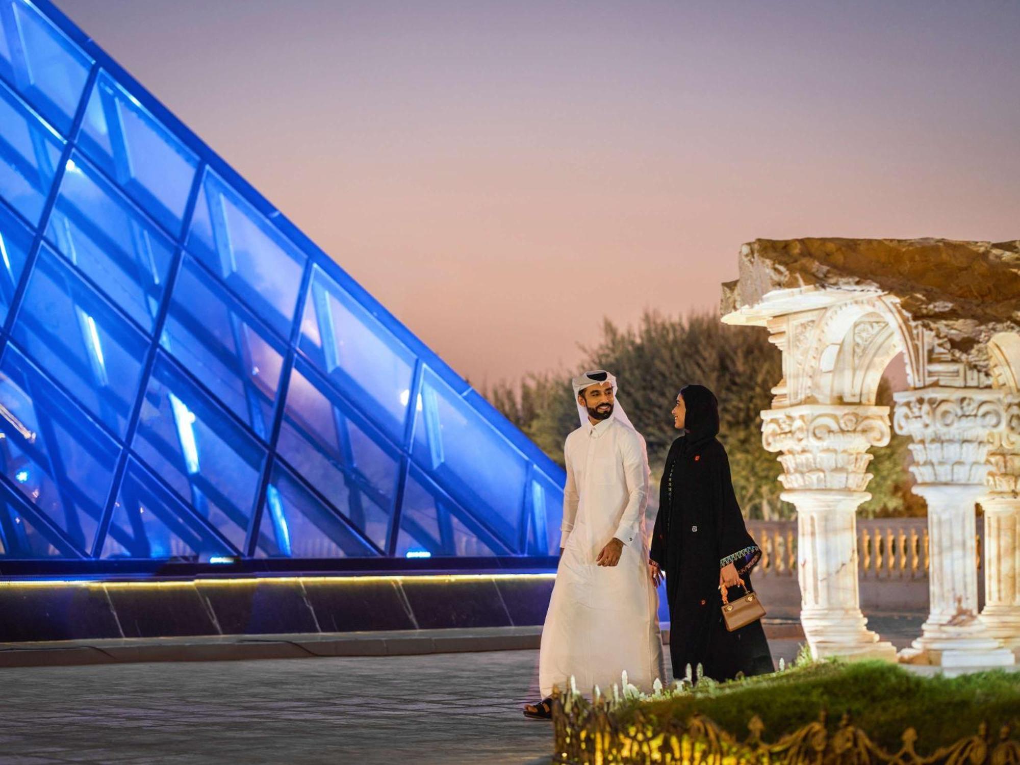 Hotel Raffles Doha Lusail Exterior foto